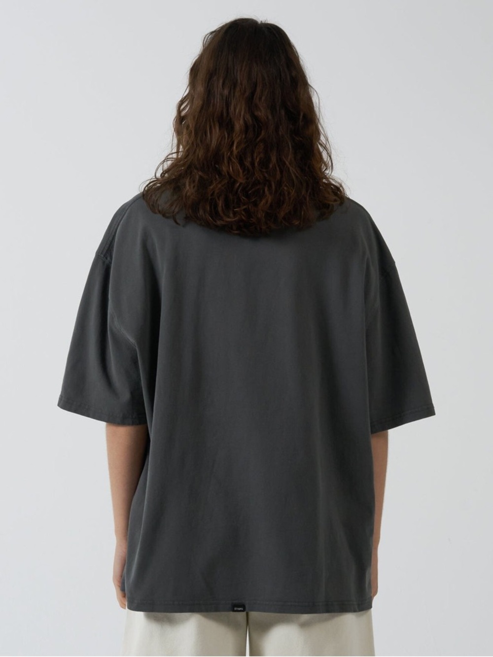 Thrills Perceptive Reality Oversized Tee in Merch Black Size S(super oversized) - Picture 2 of 9